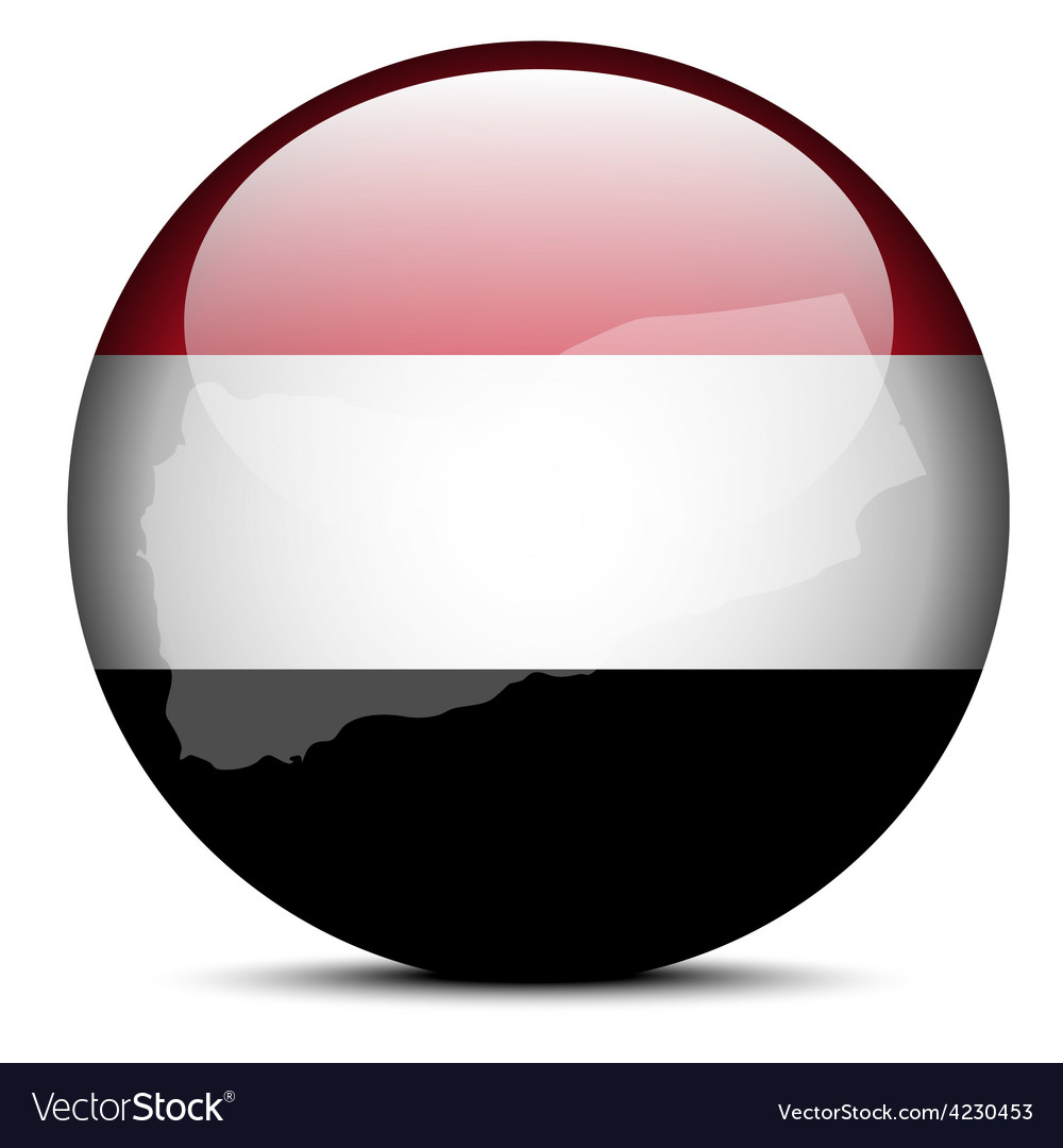 Republic Of Yemen Royalty Free Vector Image Vectorstock