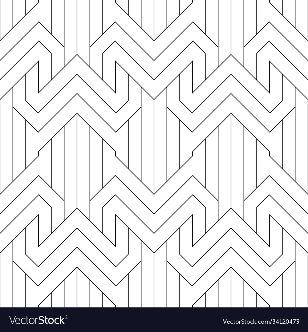 Seamless Linear Pattern Royalty Free Vector Image