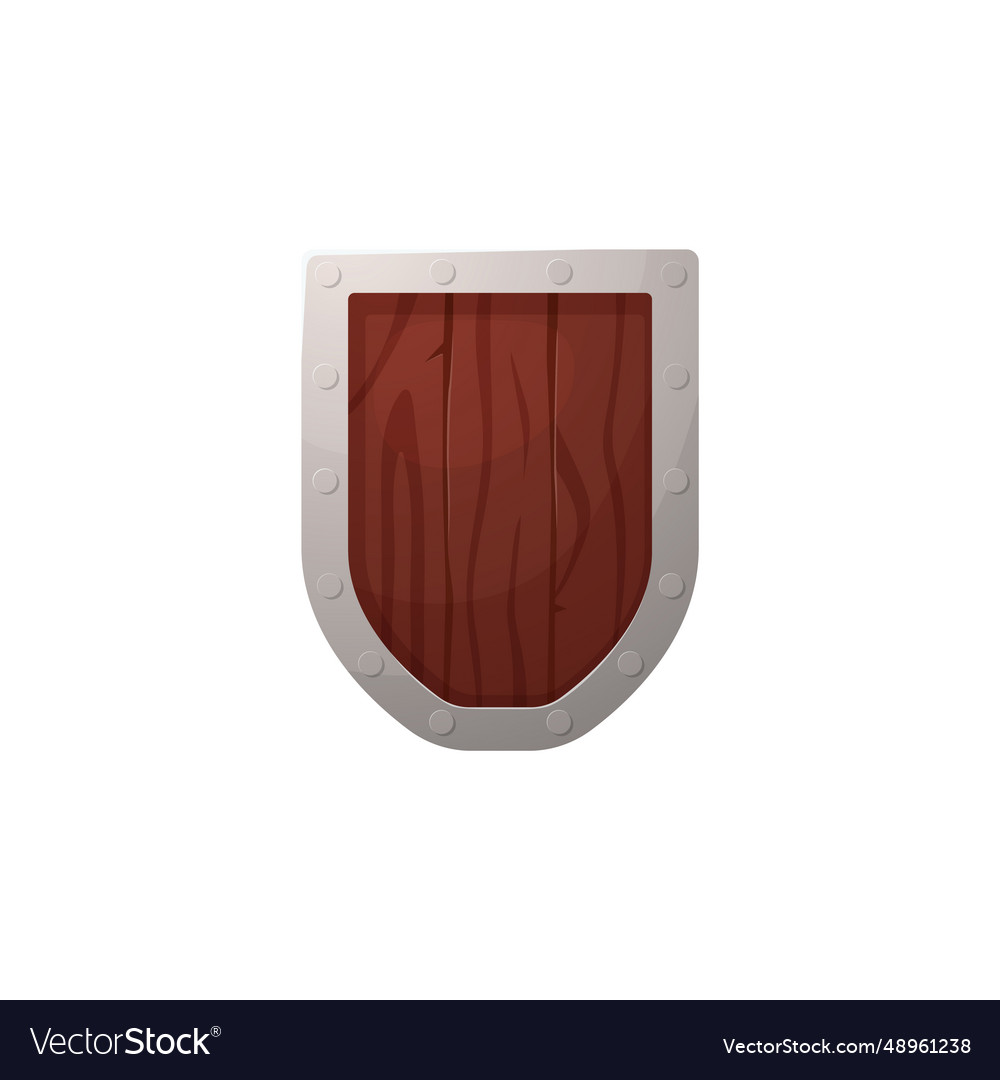 Shield Protection Symbol Security Emblem Vector Image