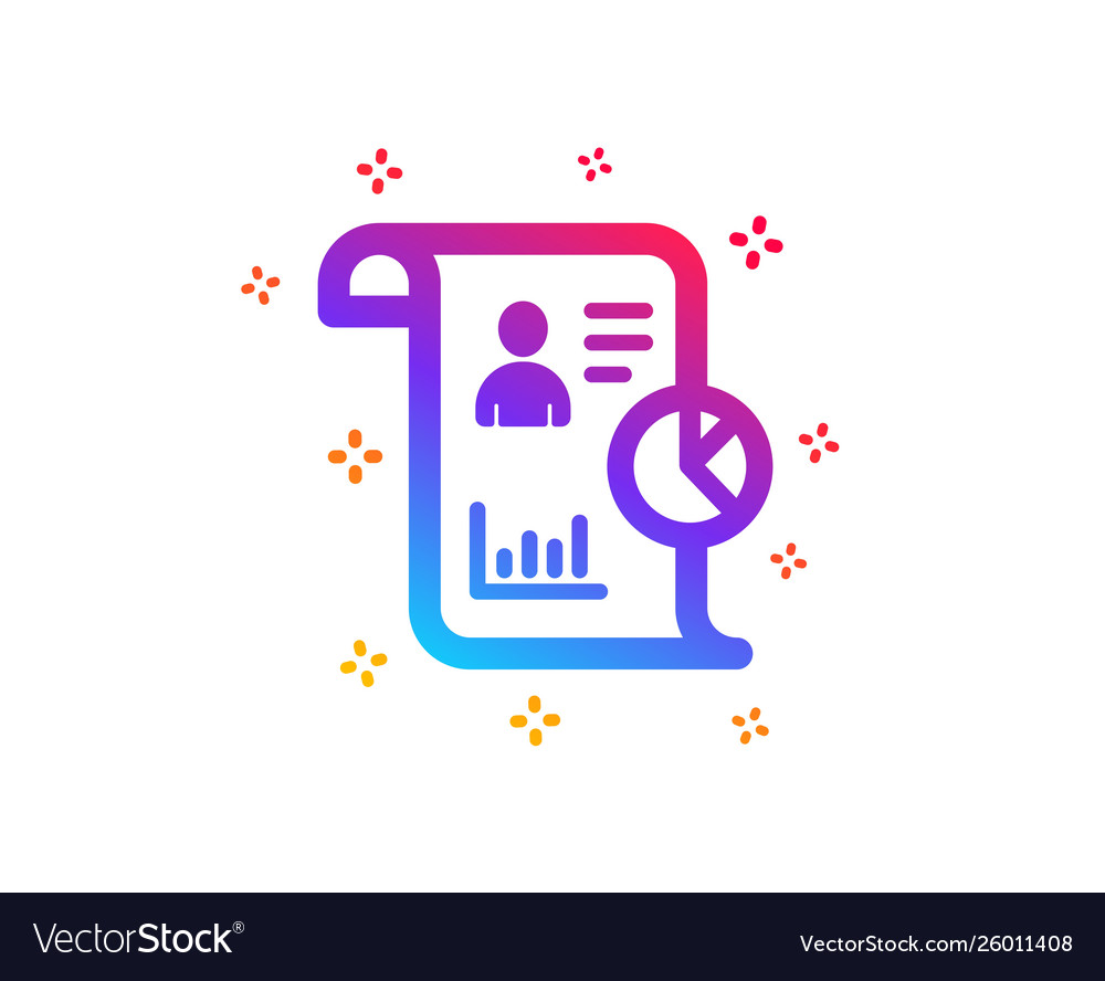 Report Icon Business Management Sign Royalty Free Vector