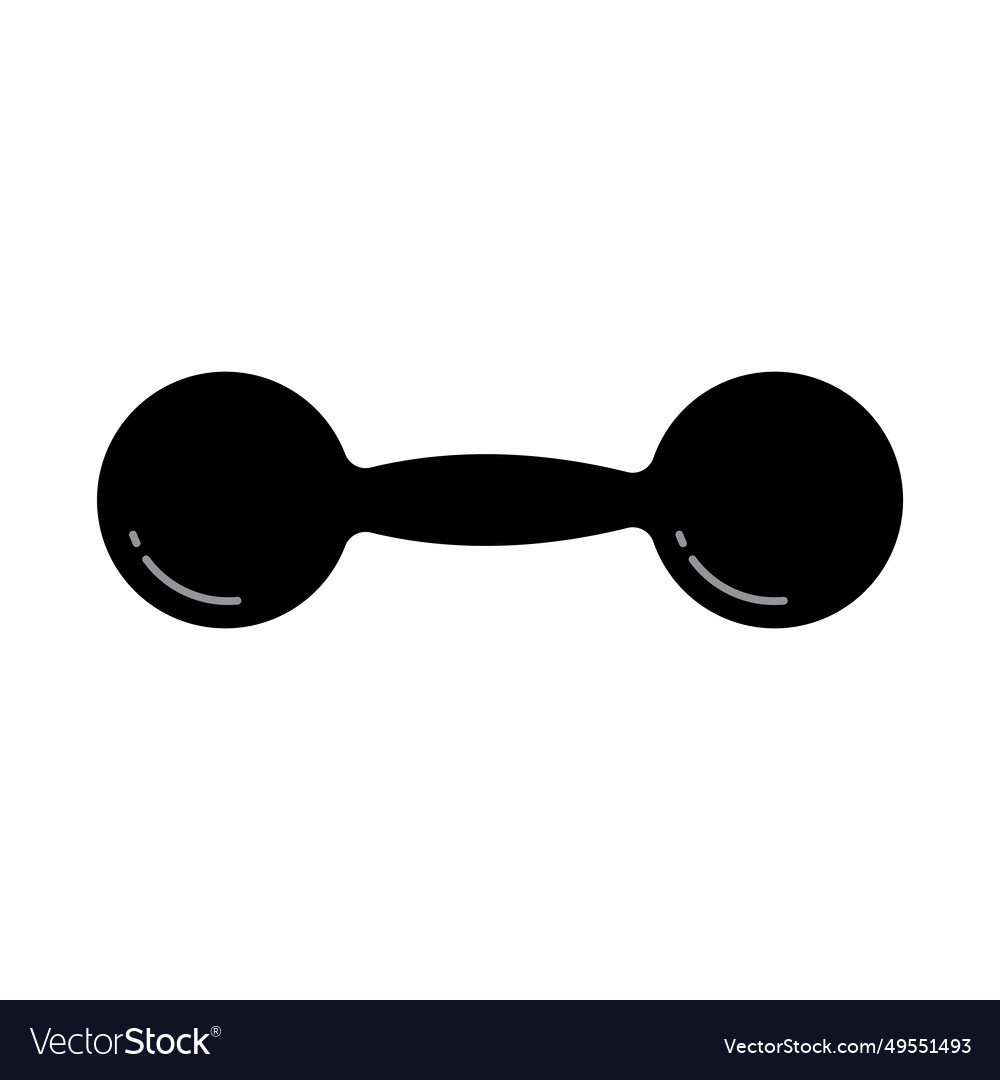 Barbell Icon Royalty Free Vector Image Vectorstock