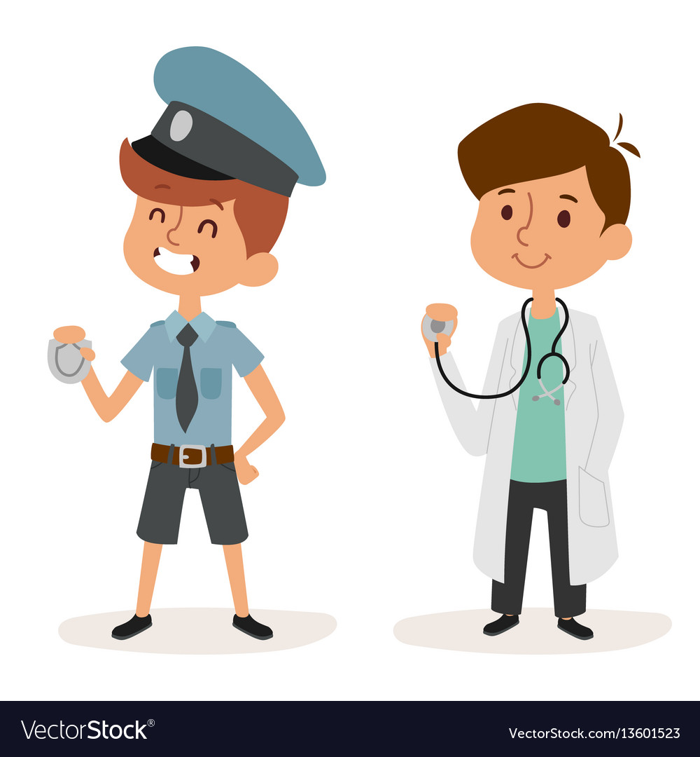 Police and doctor first time fan image