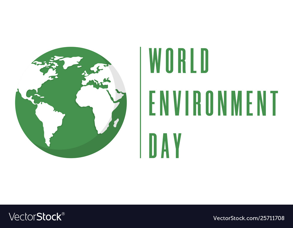 World Environment Day Creative Poster Or Banner Vector Image