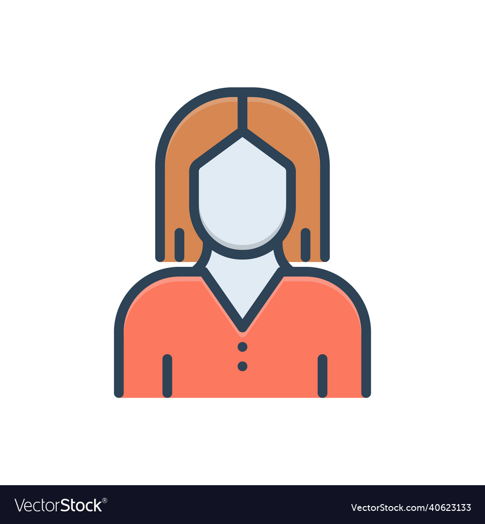 Female Royalty Free Vector Image Vectorstock