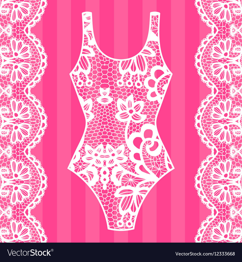 Body Lingerie Royalty Free Vector Image VectorStock