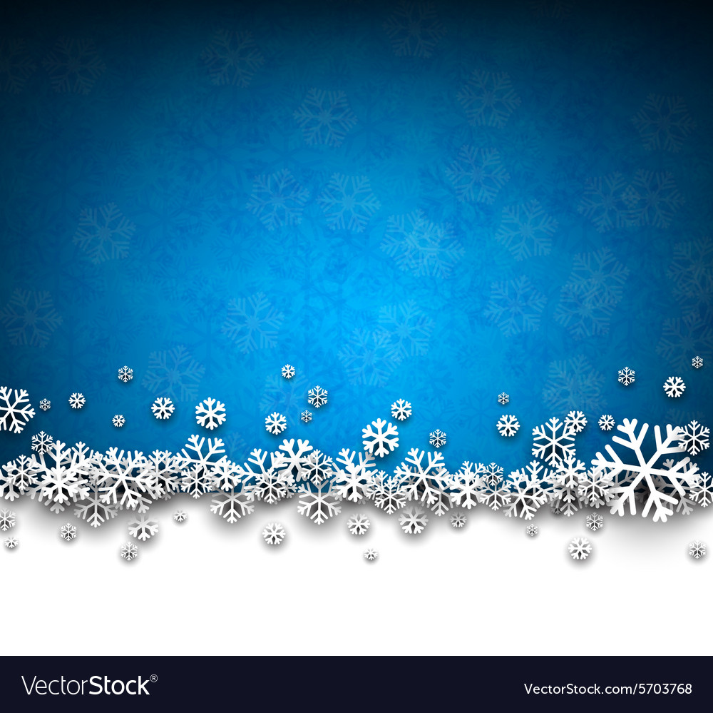 Christmas Blue Abstract Background Royalty Free Vector Image