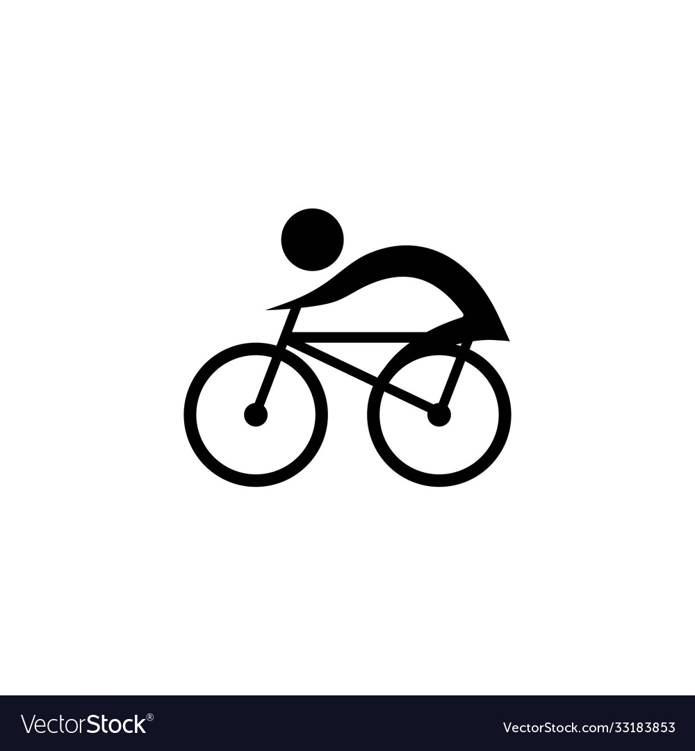 Bycicle Template Royalty Free Vector Image VectorStock