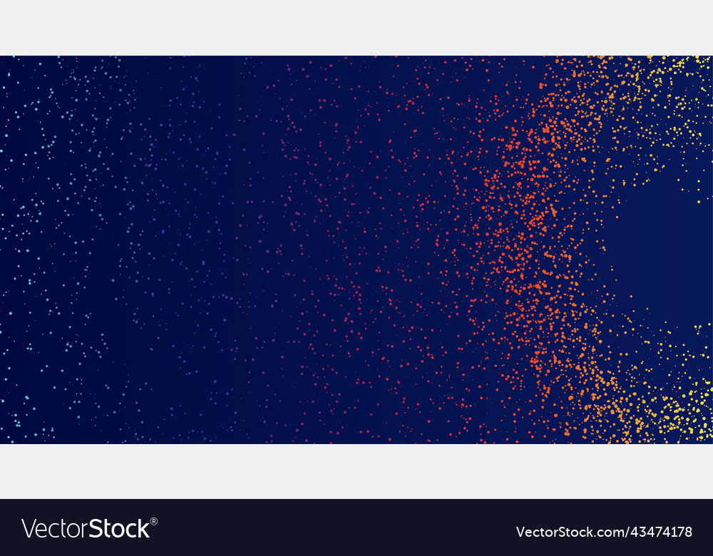 Dynamic Abstract Liquid Flow Particles Background Vector Image