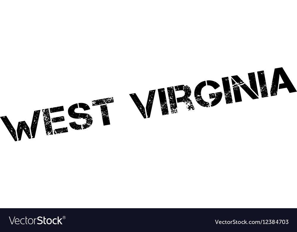 West Virginia Rubber Stamp Royalty Free Vector Image