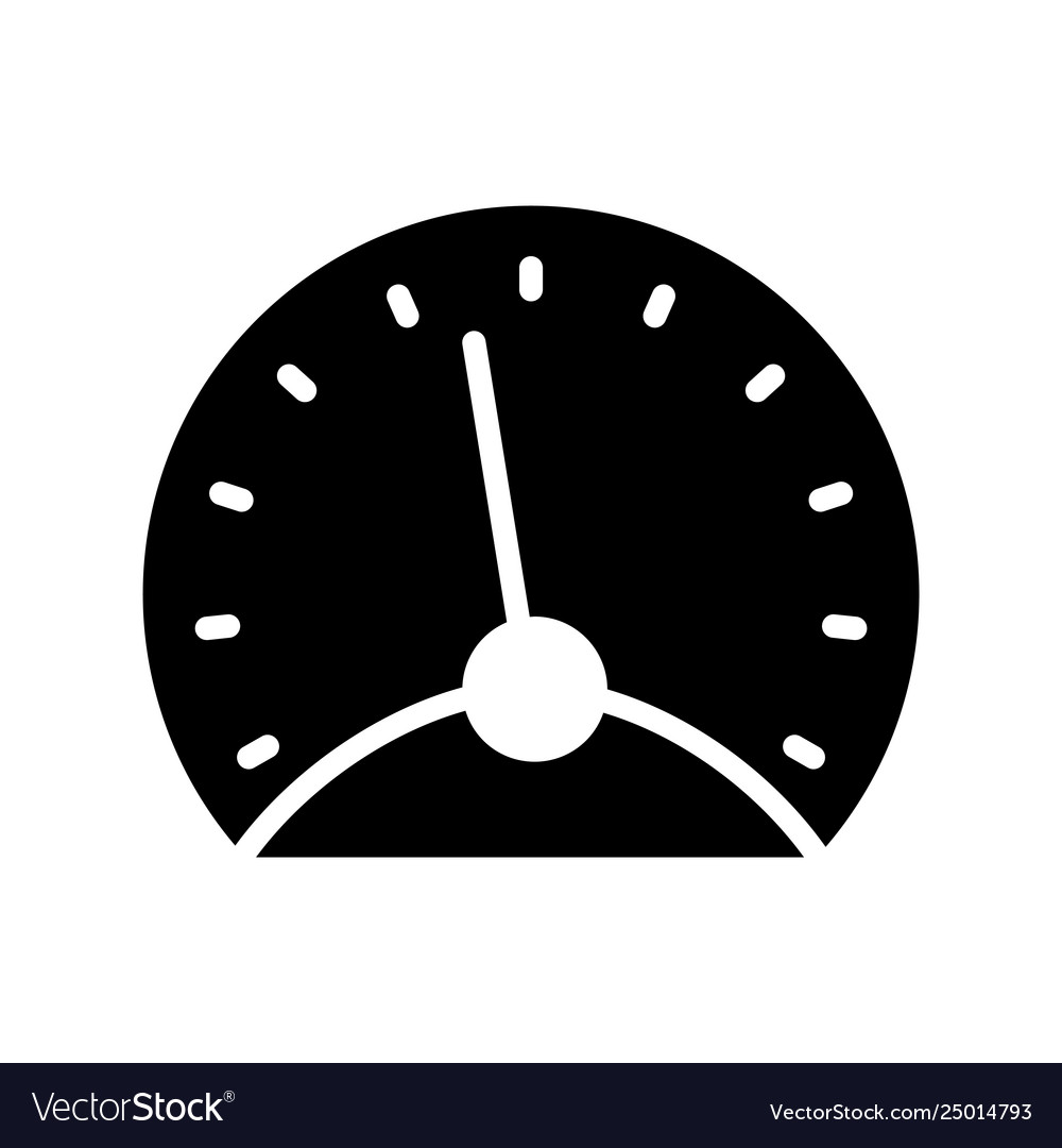 Speedmeter Royalty Free Vector Image VectorStock