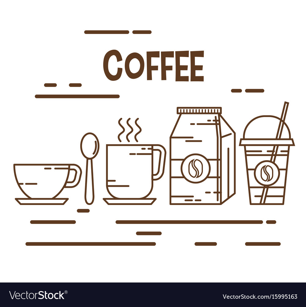 Coffee Royalty Free Vector Image VectorStock