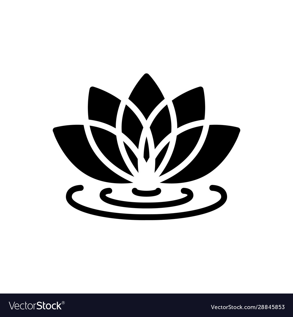 Lotus Flower Royalty Free Vector Image Vectorstock