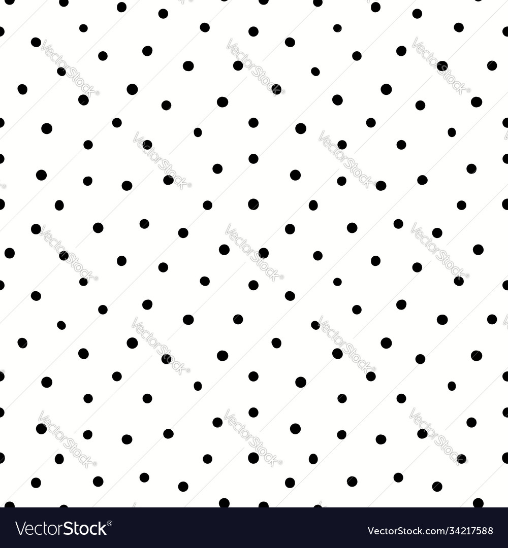 Seamless Polka Dots Pattern Royalty Free Vector Image