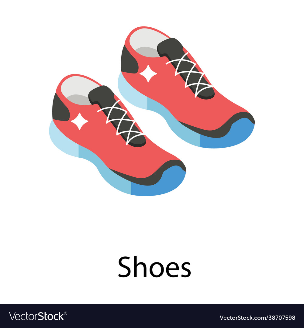 Shoes Royalty Free Vector Image Vectorstock