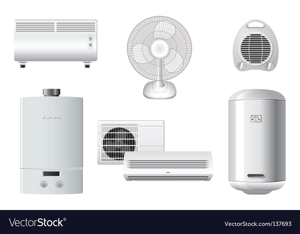 Household Appliances Royalty Free Vector Image