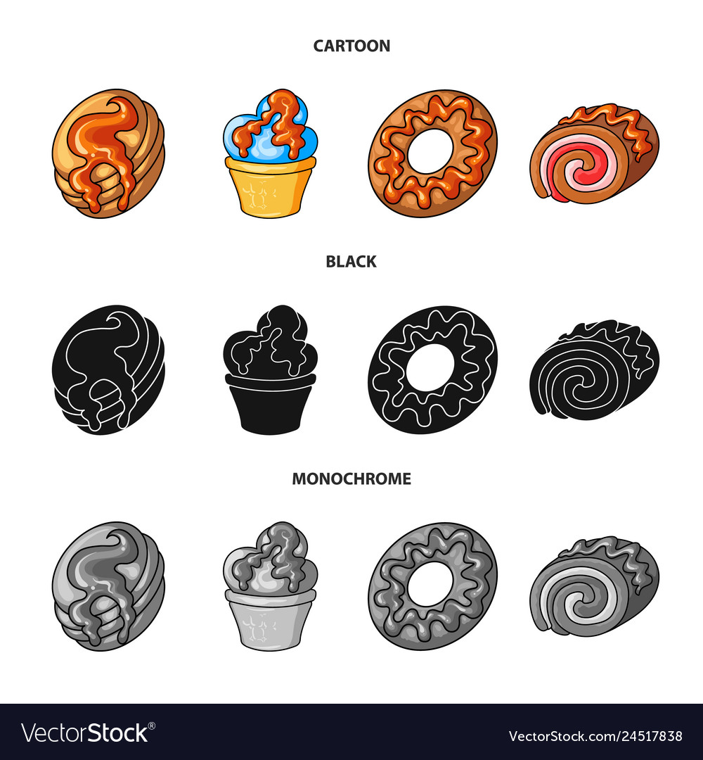 Design Of Confectionery And Culinary Icon Vector Image