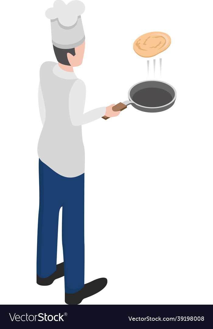 Professional Chef Royalty Free Vector Image Vectorstock