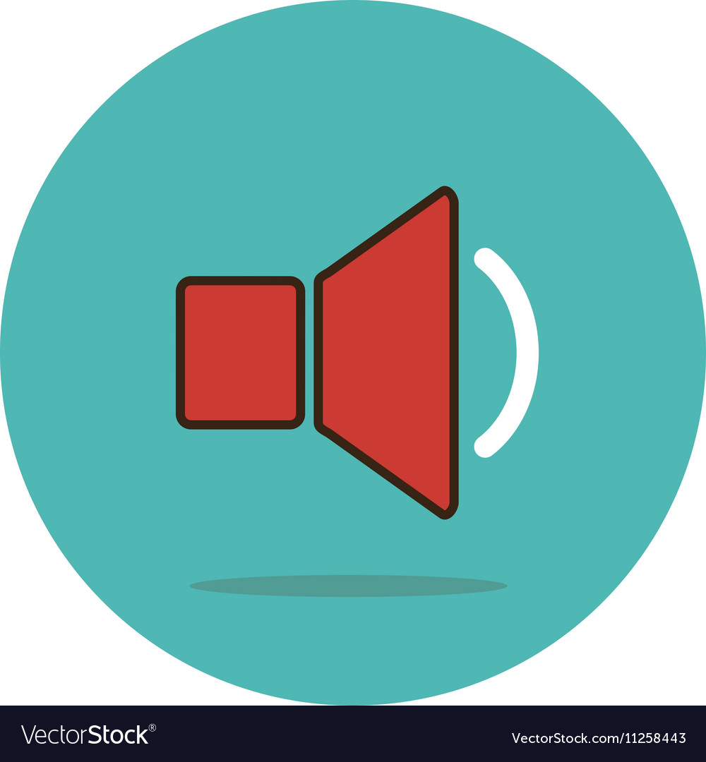 Audio Speaker Volume Icon Royalty Free Vector Image