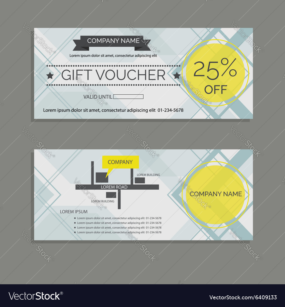 Voucher Royalty Free Vector Image VectorStock