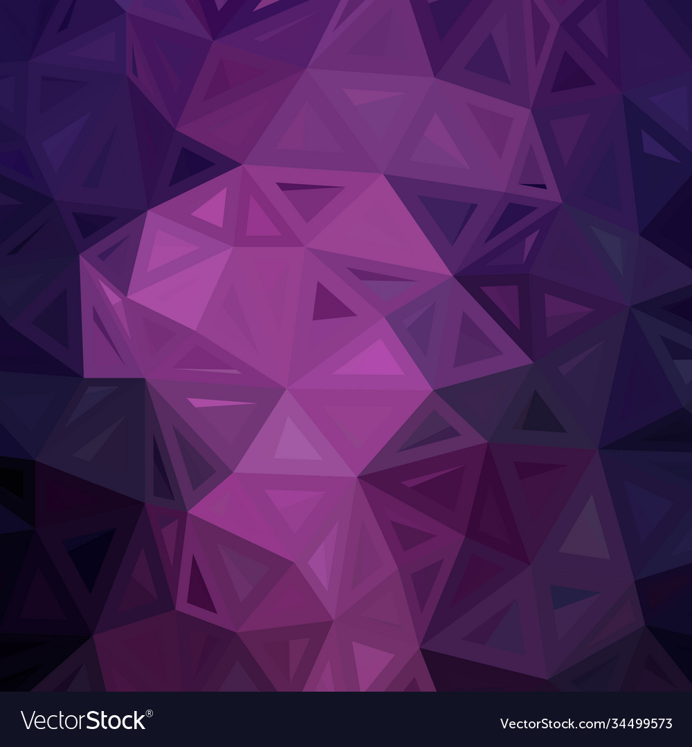 Polygonal Which Consist Triangles Royalty Free Vector Image