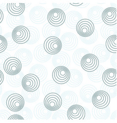 Seamless Texture With Concentric Circles Vector Image