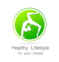 Healthy Lifestyle Royalty Free Vector Image Vectorstock