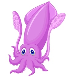 Cute Octopus Cartoon Royalty Free Vector Image