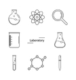 Science Tool And Frame Royalty Free Vector Image