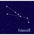 The Constellation Andromeda Star In Night Sky Vector Image