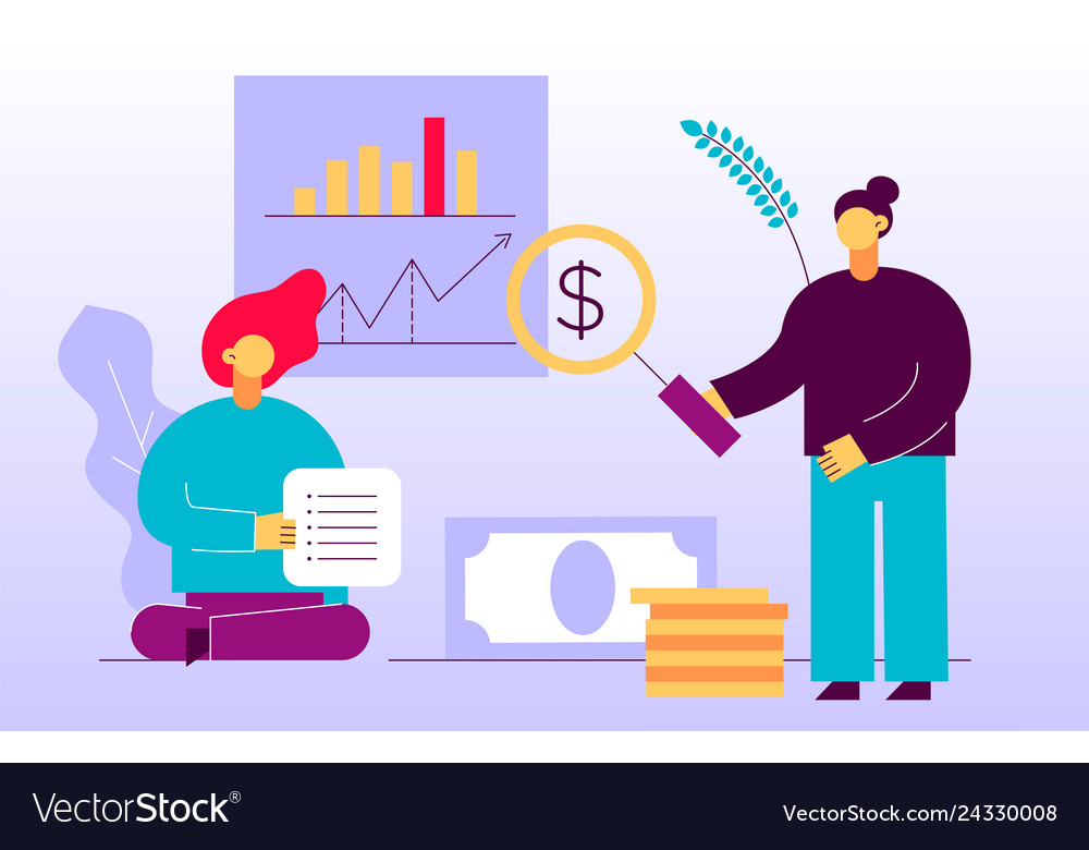 Finance And Business Strategy Web Banner Vector Image