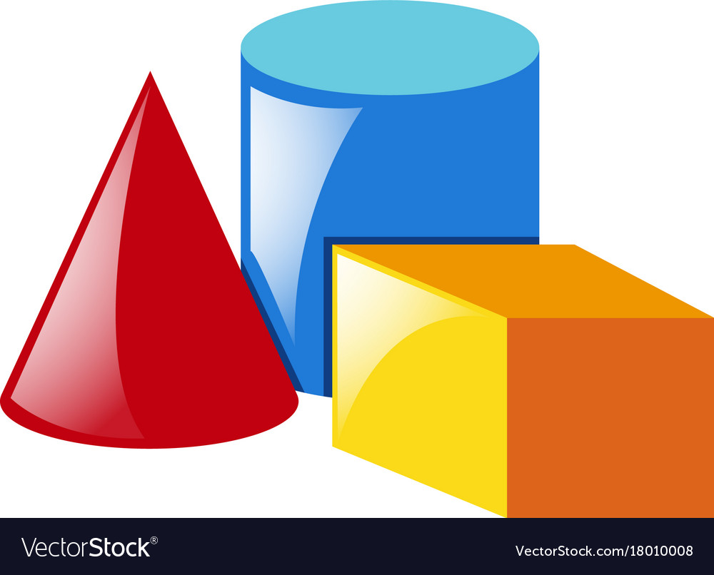 двумерное пространство и трехмерное. геометрические фигуры на прозрачном фоне. разноцветные геометрические фигуры. тетраэдр фигура. векторные фигуры.