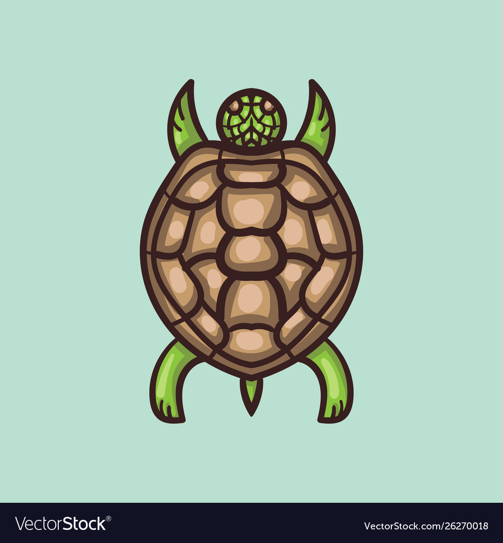 Turtle Royalty Free Vector Image - VectorStock