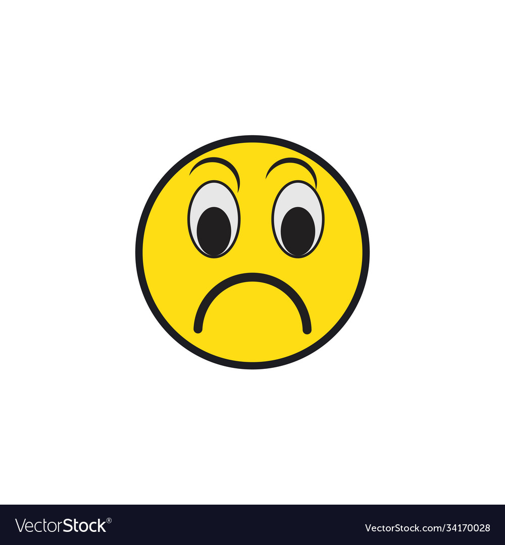 Emoticon template face Royalty Free Vector Image