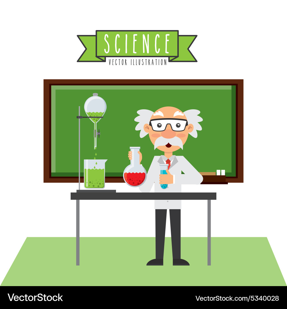 Science concept Royalty Free Vector Image - VectorStock