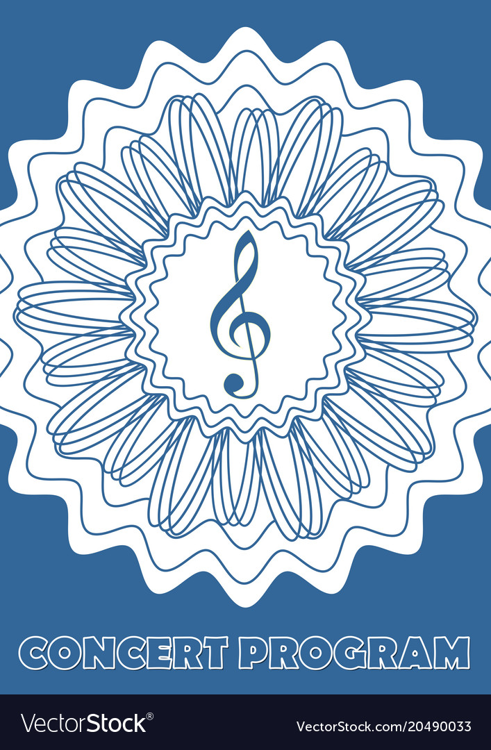 treble clef template