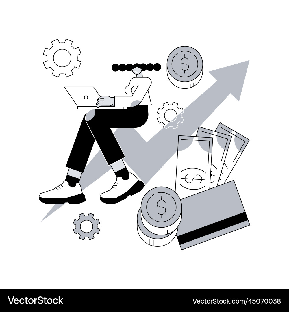 Investment Fund Abstract Concept Royalty Free Vector Image