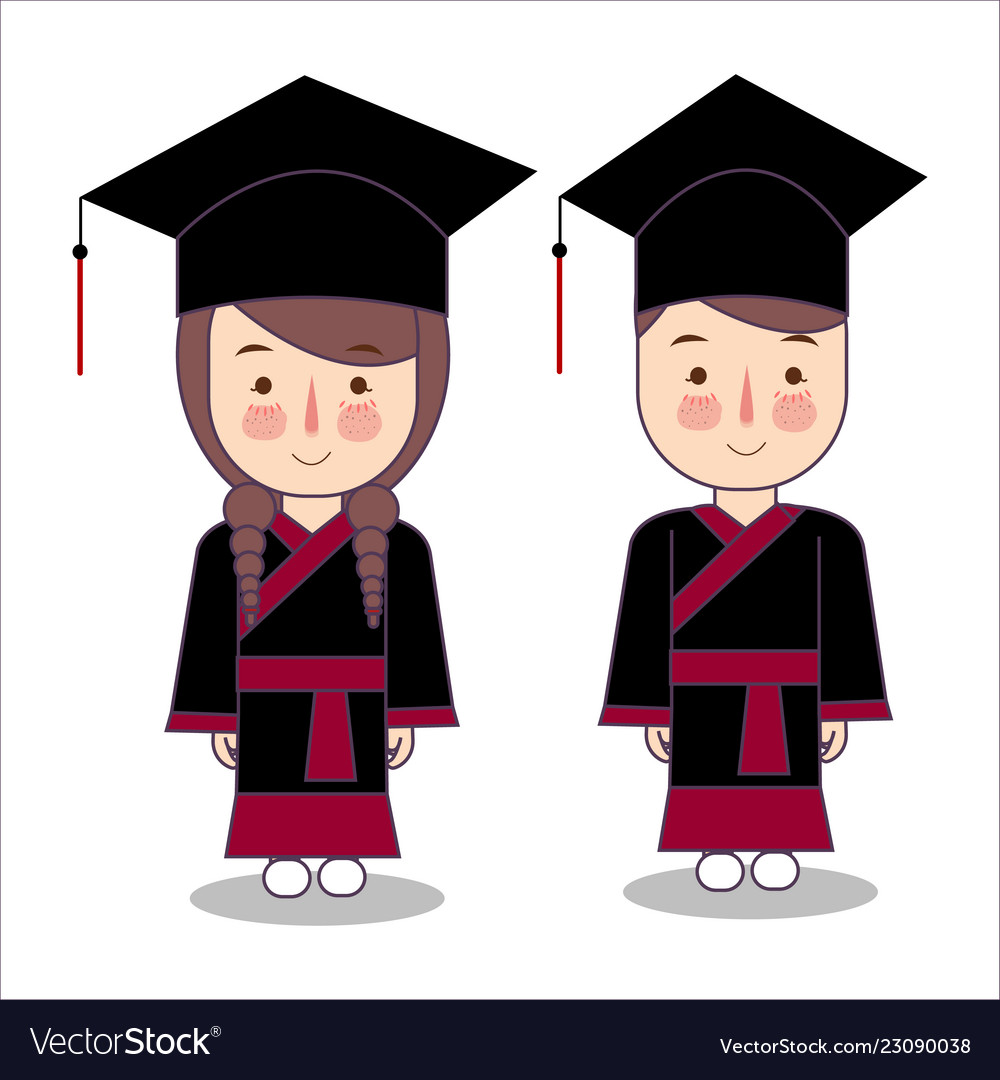 Japanese style cartoon style kids Royalty Free Vector Image Japanese style cartoon style kids Royalty Free Vector Image