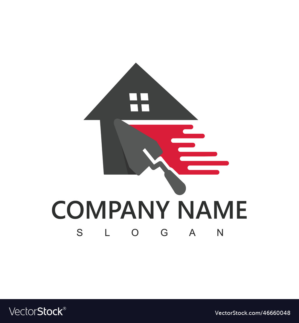 Home repair and service logo real estate icon Vector Image