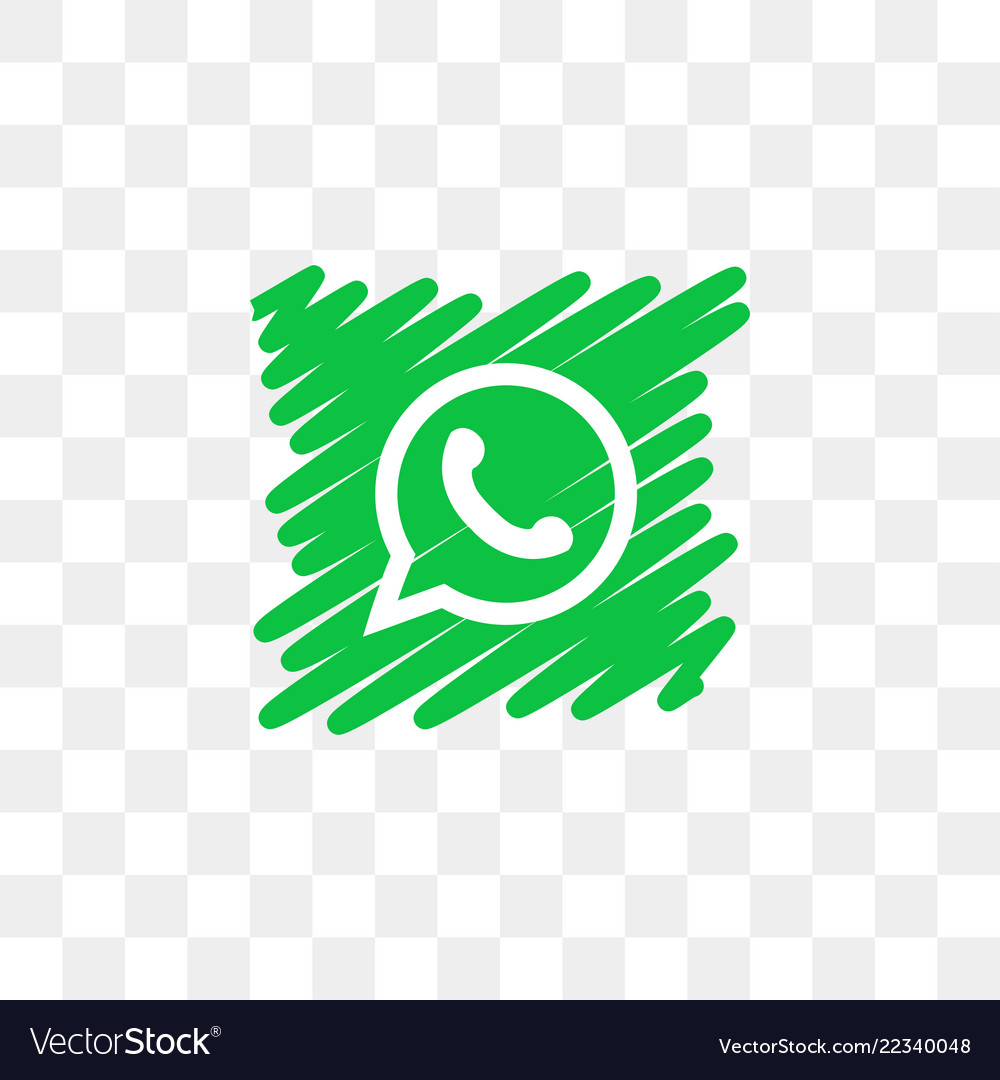 Whatsapp Social Media Icon Design Template Vector Image 