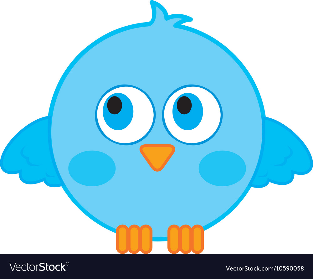 Cute bird comic cartoon Royalty Free Vector Image Cute bird comic cartoon Royalty Free Vector Image