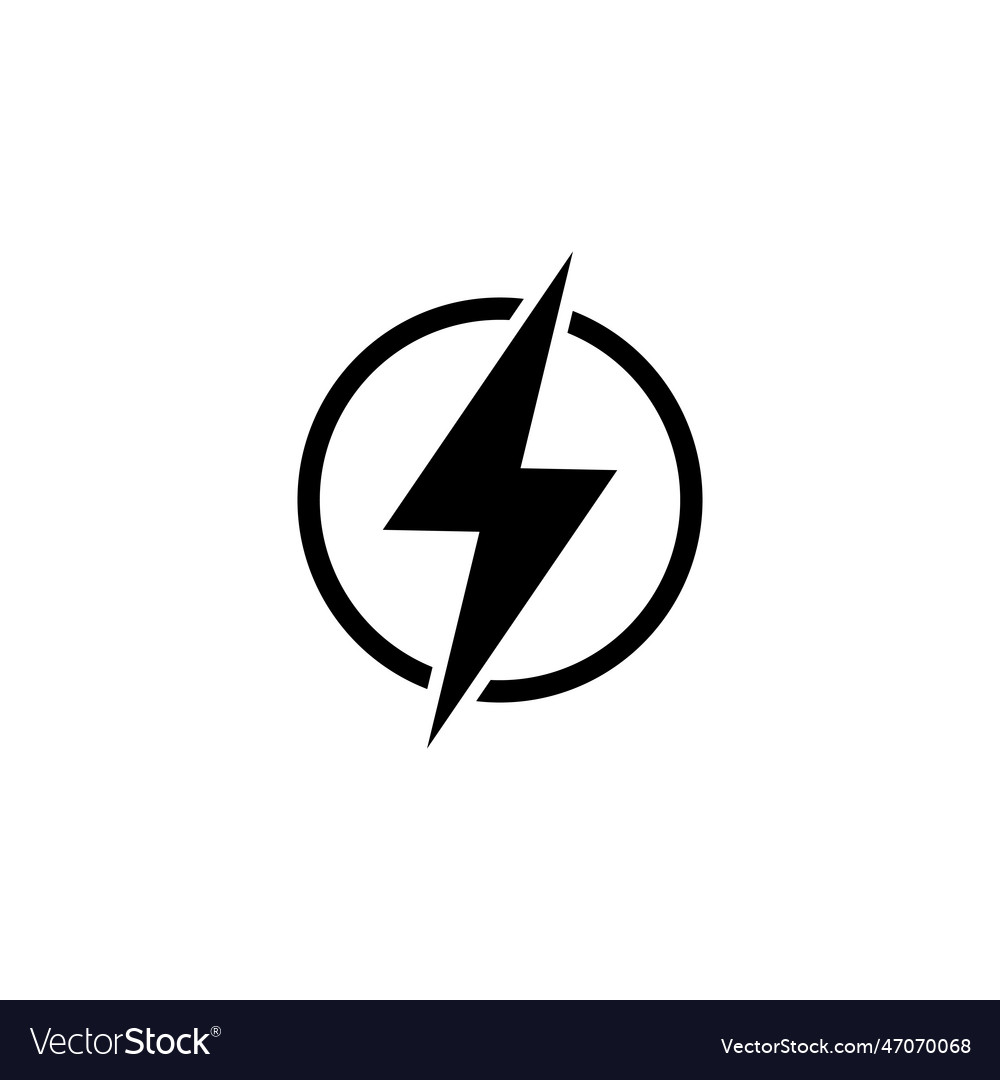 Power icon power switch icon electric power Vector Image