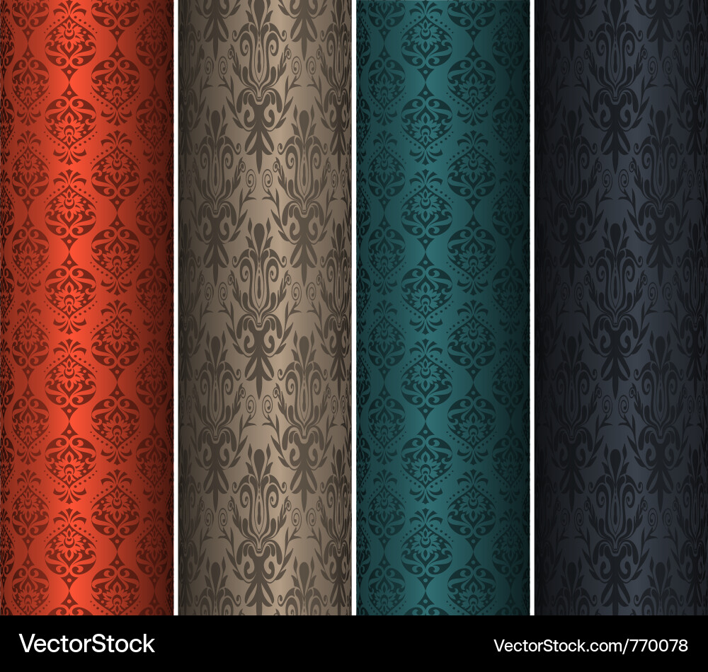 Retro columns Royalty Free Vector Image - VectorStock