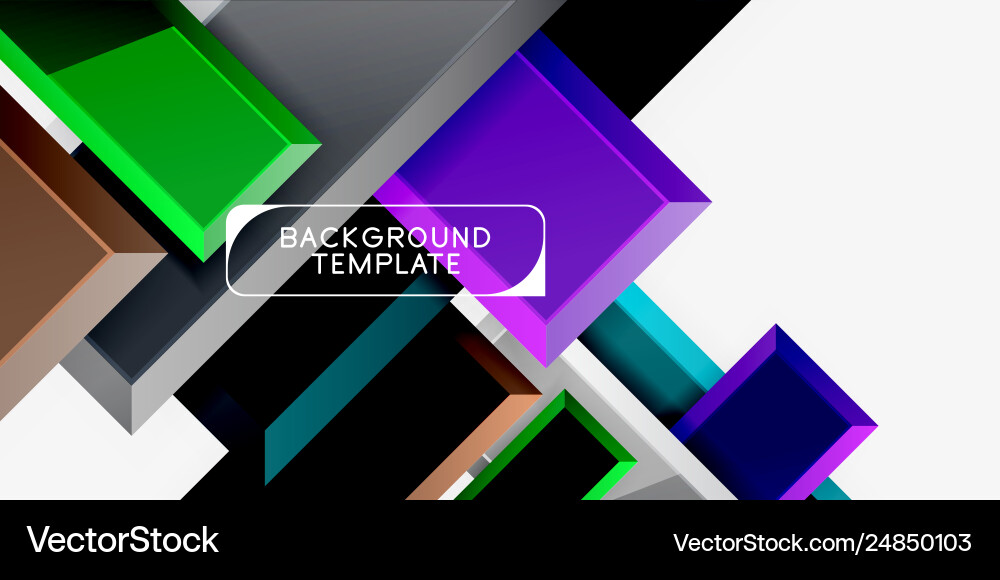 Glossy arrows background Royalty Free Vector Image