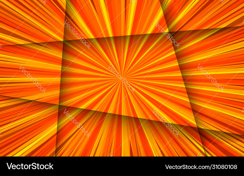 Comic dynamic composition Royalty Free Vector Image