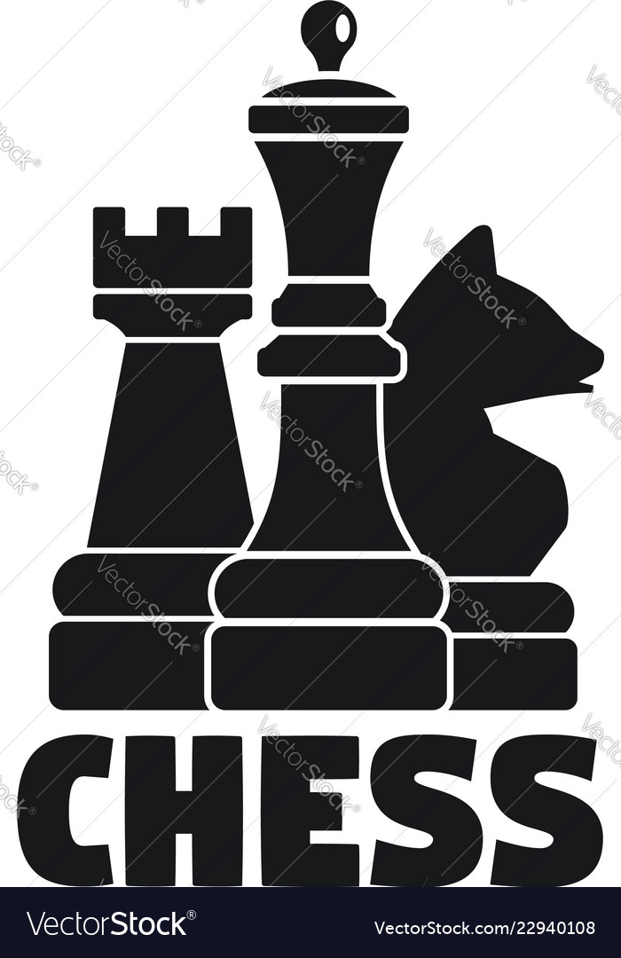 Chess name letters Royalty Free Vector Image - VectorStock