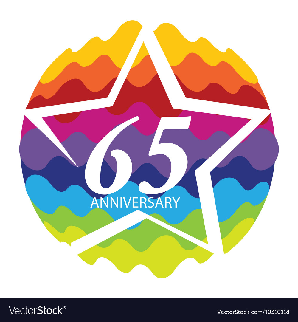 65 Year Anniversary Logo