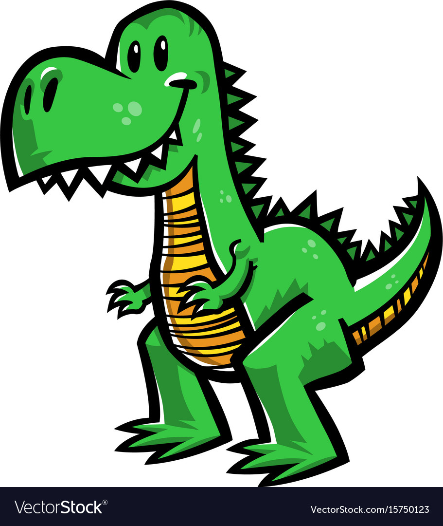 Dinosaur t-rex Royalty Free Vector Image - VectorStock