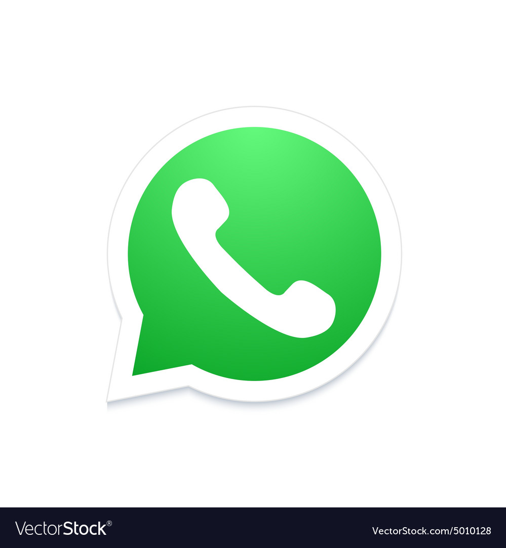 Modern phone icon in bubble speech Royalty Free Vector Image