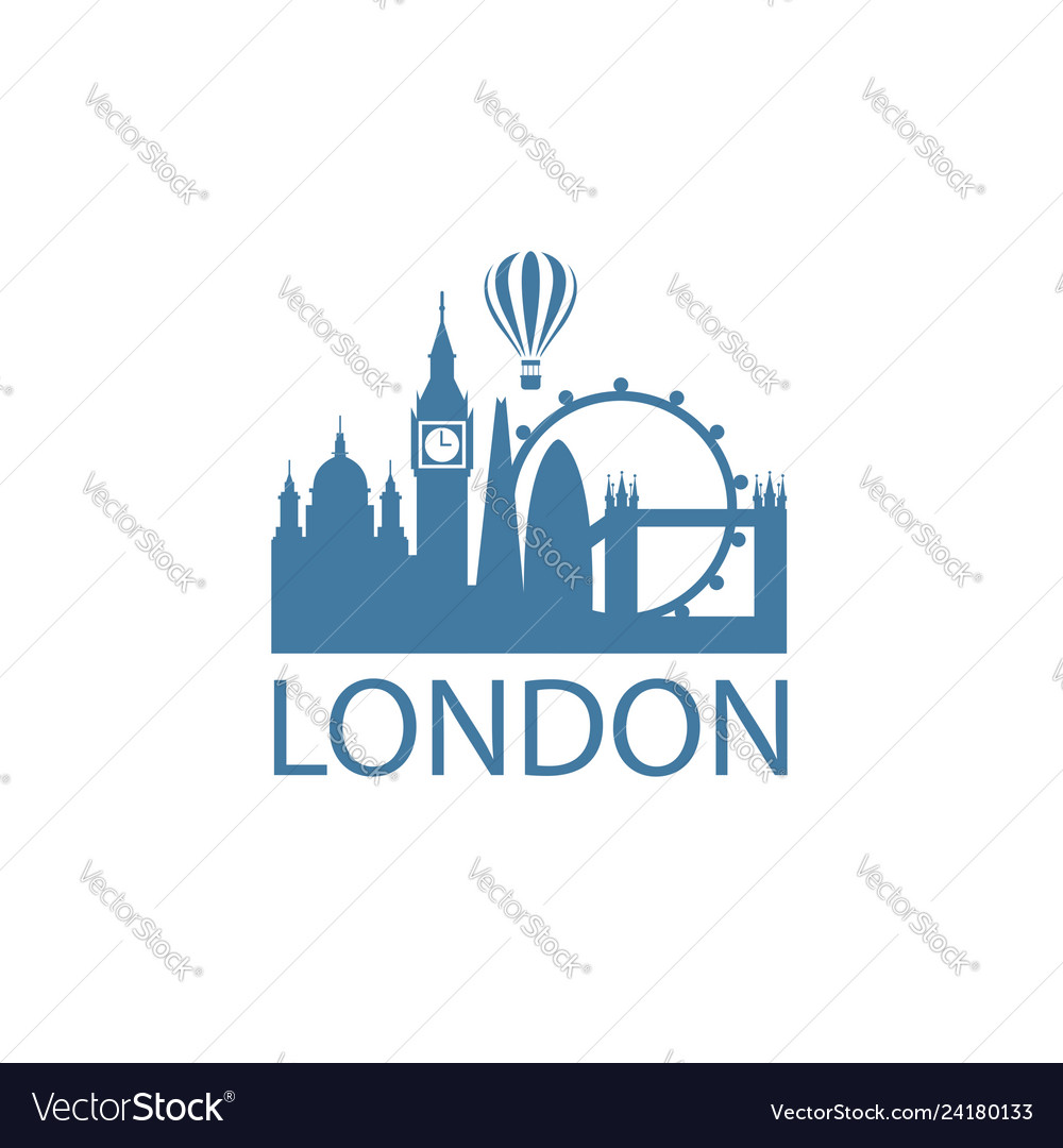 London landmark image Royalty Free Vector Image