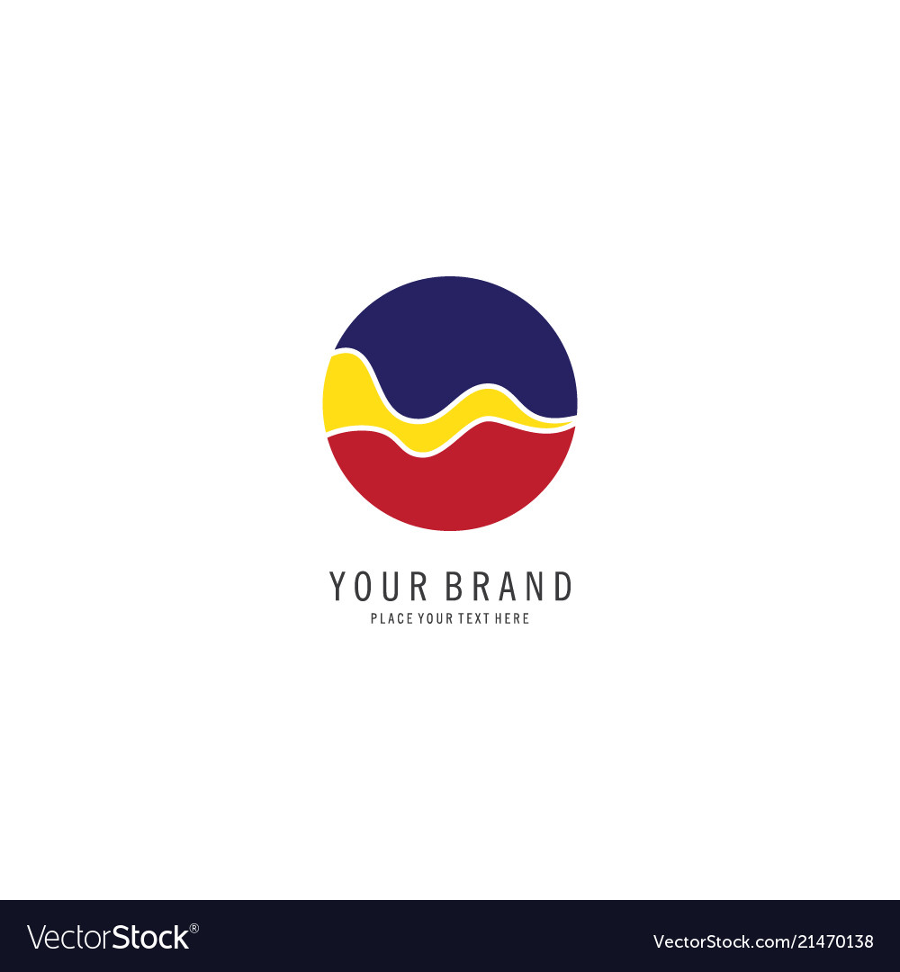 Circle abstract logo vector image Circle abstract logo
